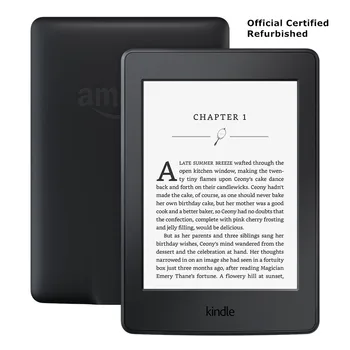 Hivatalos, Minősített Felújított Kindle Paperwhite 3nd Generációs 4GB eBook, e-ink Képernyő, beépített háttérvilágítás e-Book Olvasó