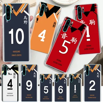Haikyuu!! Jersey-i Röplabda Anime Puha Telefon Esetében A Huawei Honor 10 9 20 Lite Y5 Y6 Y7 Y9 O Okos Z 2019 8A Pro 8X 8, 7A 7X 9X