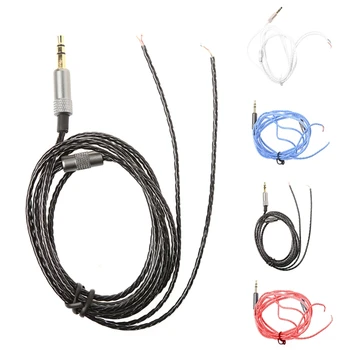 3,5 mm-es Fülhallgató kábele DIY Csere 1,2 m Fejhallgató-Audio Kábel Javítás Fülhallgató Drót DIY Fejhallgató Fülhallgató Karbantartás Drót