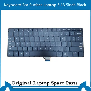 Eredeti Billentyűzet Microsoft Surface Laptop 3 Laptop 4 13.5 hüvelyk 1867 15inch 1873 MINKET Verzió Vizsgált Welll Fekete Ezüst
