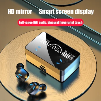 DODOCASE X3 TWS Bluetooth 5.0 Fülhallgató Vezeték nélküli Fejhallgató 9D Sztereó Sport Vízálló Fülhallgató, Headset, töltő okostelefon