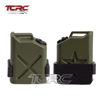 TCRC 2DB Mini Szimuláció Zöld Olaj Dob Tüzelőanyag-Tartály Olaj Hordó 1/10 RC Crawler TRAXXAS TRX4 Axiális SCX10 Dekoráció