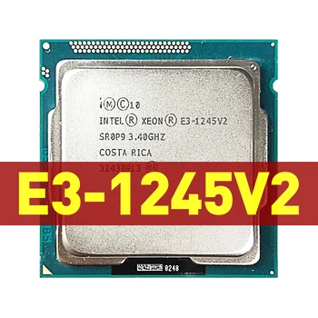 Az Intel Xeon E3-1245 v2 E3 1245v2 E3 1245 v2 3.4 GHz-es Quad-Core CPU Processzor 8M 77W LGA 1155
