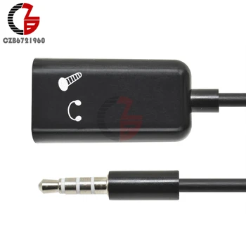 2 az 1-ben 3,5 mm-es Elosztó Sztereó Audio Kábel Adapter Csatlakozó Férfi Fejhallgató Fülhallgató + Mikrofon Mikrofon PC Laptop