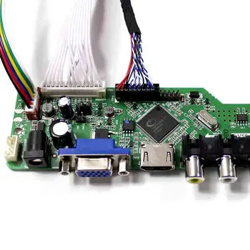 Monitor Testület Készlet N141I1-L01 N141I1-L02 N141I1-L03 TV+HDMI+VGA+AV+USB LCD LED képernyő Vezérlő Tábla Driver 1 CCFL 2