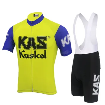 2021 KAS kerékpáros mez meghatározott kerékpár viselni jersey öltöny, melles nadrág Gél Pad Szabadtéri sport Kerékpáros ruházat ropa Ciclismo MTB 3