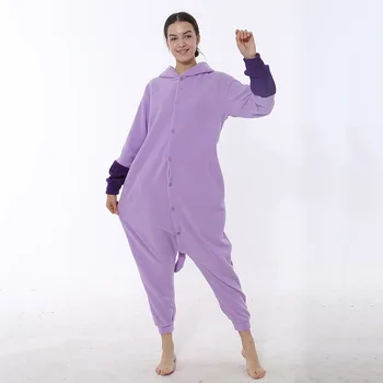 A Nők Kigurumi Pizsama Felnőtt Rugdalózó Állat Cosplay Jelmezbál Homewear Rajzfilm Hálóruházat Karácsony Egy-Darab Pijama Onsie 3