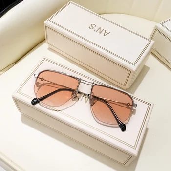 MS 2021 Nők Luxus Klasszikus Szemüveg Női Napszemüveg Eredeti Márka Tervező Férfi Áttört a napszemüvegek Divat UV400 3