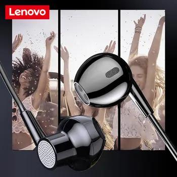 Új Lenovo QF310 Fülhallgató, Vezetékes Fejhallgató Csatlakozás, Mic In-Ear stílus Könnyű Headset Huawei iOS Android Telefon 4