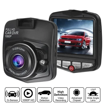 Rögzítő Hurok Felvétel Kamera Mini DVR Kamera G-érzékelő Este Dashcam Full HD 1080P Videó Bejegyző Videokamera 4
