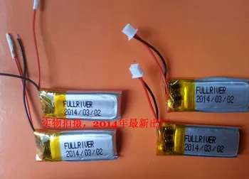 Tiejiangjun riasztó kétirányú távirányító 521233 3,7 V 150mA/H lítium akkumulátor Újratölthető Li-ion Cella