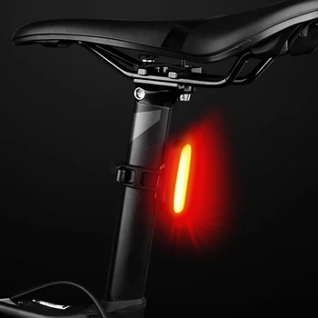 120 LM Újratölthető COB LED USB Mountain Bike hátsó Lámpa hátsó Lámpa MTB Biztonsági Figyelmeztetés, Hátsó Kerékpár Lámpa Bicikli Lámpa Kerékpár Lámpa 0