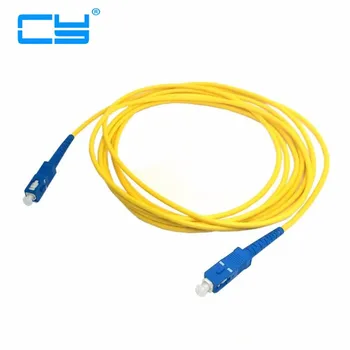SC-SC Optikai Patch Kábel összekötő Kábel SM Simplex Egyetlen Mód, Optikai Hálózati 1m 2m 3m 5m 25m 10m 45m 30m 50m 10ft 16ft 33ft 0