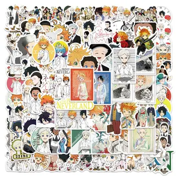 Japán Anime Megígérte, Sohaország Esztétikai Matrica Dekoráció Motoros Gördeszka Iskola Irodai Papíráru Dekoráció 100-AS 1