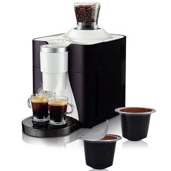 100 Beállítja Újratölthető Kávé Kapszula Kupa Eldobható Nespresso Pod Nescafé Automata kávéfőző Élelmiszer Csomag Kávézó Kellékek 3