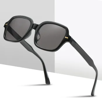 DYTYMJ Tér Napszemüveg Nők 2021 Luxus Márka Tervezője Új Retro Világos Sárga napszemüvegek Férfi Vintage Szegecs Árnyalatok a Nők 3