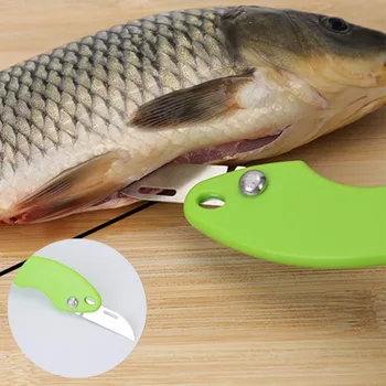 Gyakorlati Hal Skála Bőr Eltávolító Scaler Skinner Kaparó kés Tisztább Konyha Hámozó Halászati Csipesz Eszközök konyhai hámozó 5